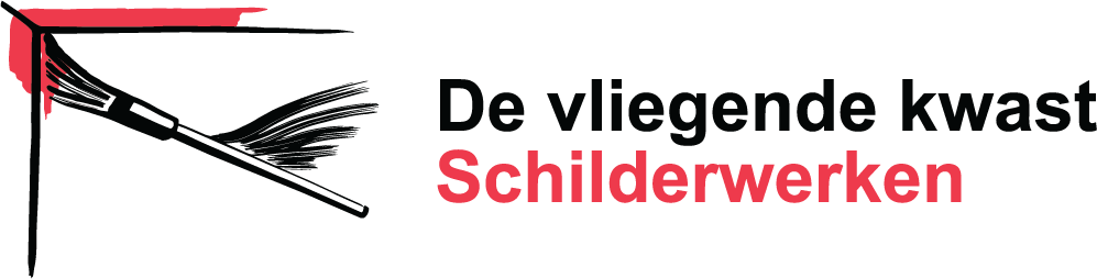 De vliegende kwast schilderwerkeren, logo