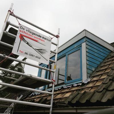 De Vliegende Kwast Schilderwerken Schilder Houtrotreparatie Particulieren Binnen Buiten Behang 44